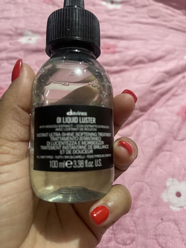 Davines OI Liquid Luster review photo by iamcaro
