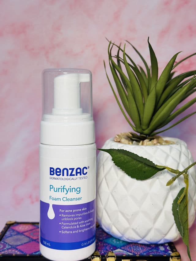 Galderma Benzac Spots Daily Facial Foam Cleanser review photo by JessiZan