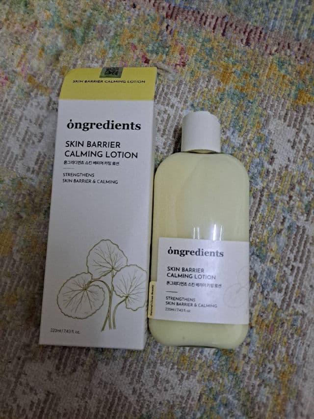 Ongredients Skin Barrier Calming Lotion review photo by rodian