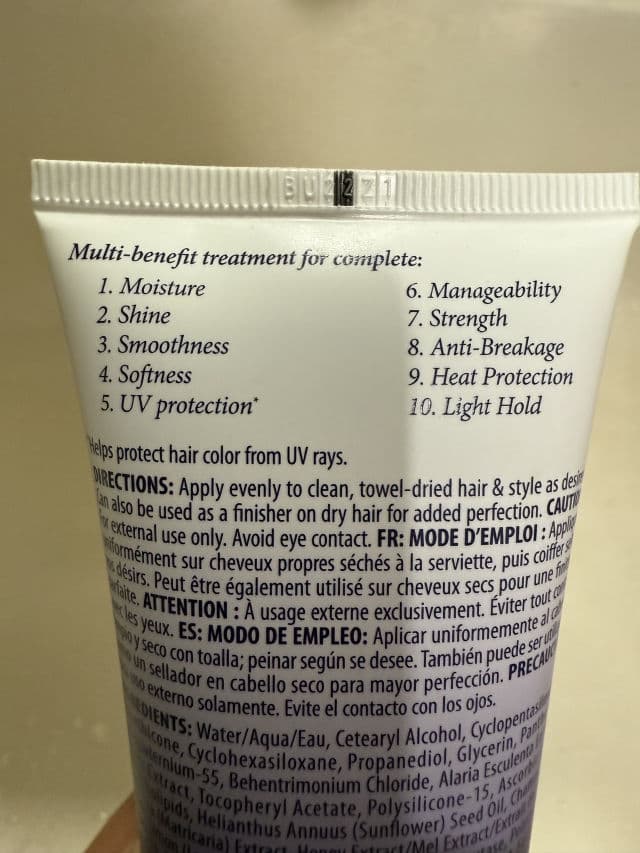 Alterna Haircare Replenishing Moisture Caviar Anti Aging CC Cream Leave-in Treatment review photo by Hetal