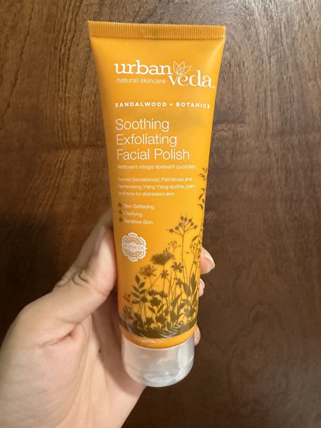 Urban Veda Soothing Exfoliating Facial Polish review photo by Hetal