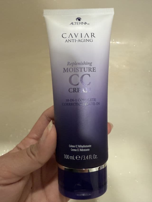 Alterna Haircare Replenishing Moisture Caviar Anti Aging CC Cream Leave-in Treatment review photo by Hetal
