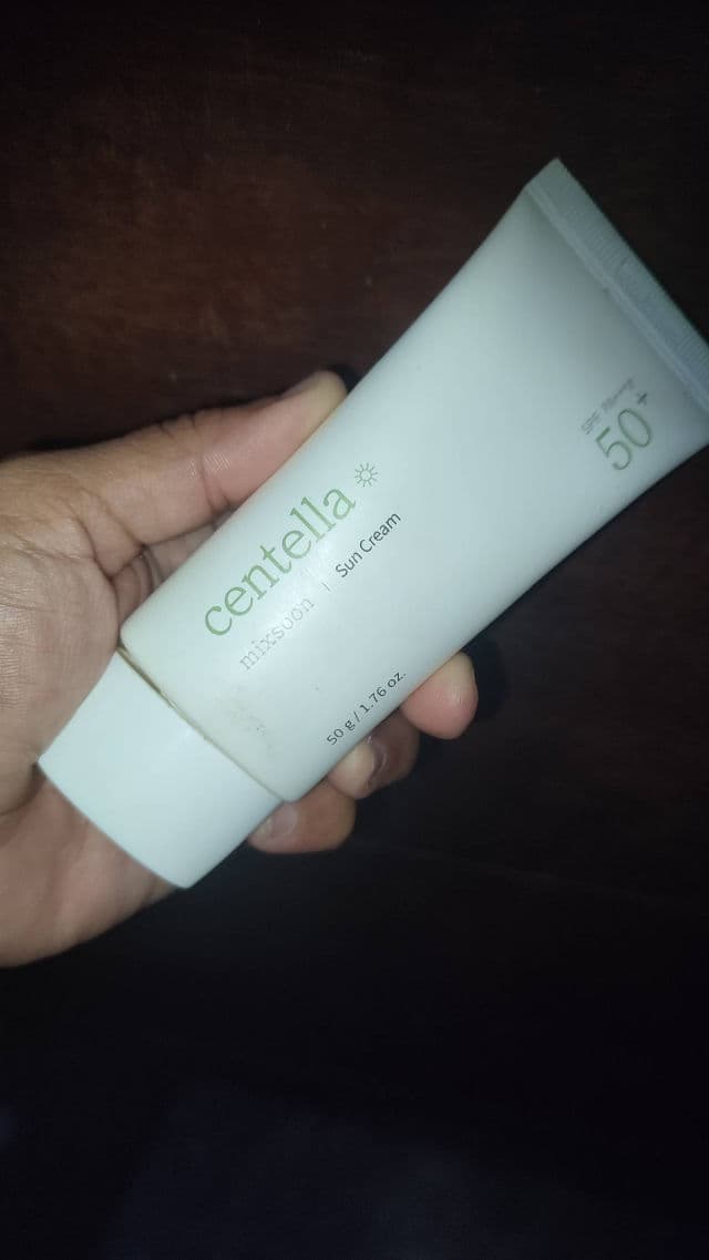 MIXSOON Centella Asiatica Sun Cream SPF 50+ PA++++  review photo by BySolUgc