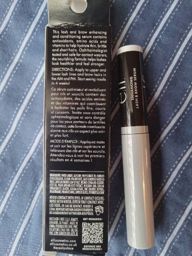 ELF Enhancing Brow & Lash Serum review photo by moonlite