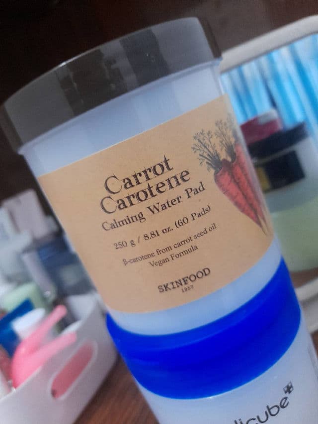 SKINFOOD Carrot Carotene Calming Water Pad review photo by nkphwg