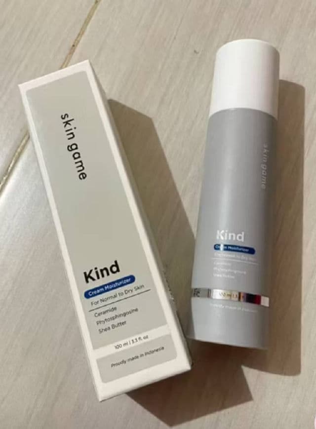Skin game Kind Cream Moisturizer review photo by Maminaegan
