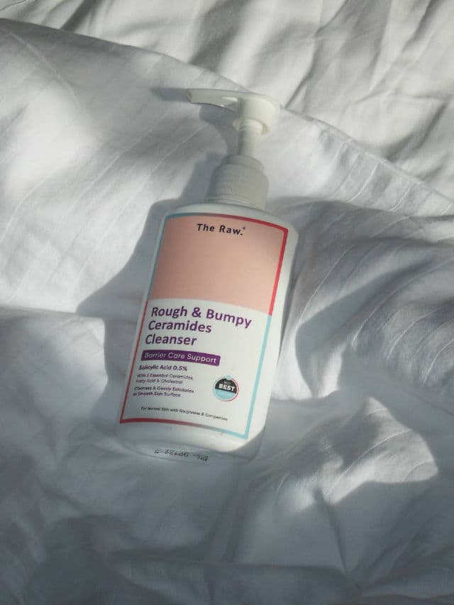 The Raw. Rough & Bumpy Ceramides Cleanser review photo by latp