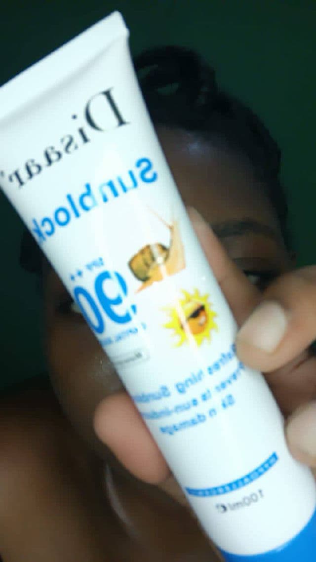 Disaar Beauty Skin Care Sunscreen SPF 90 review photo by heyclean