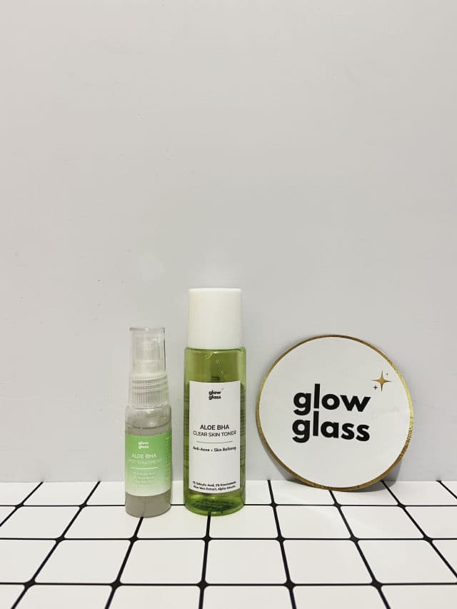 glow glass Aloe BHA Spot Treatment review photo by mcbrz