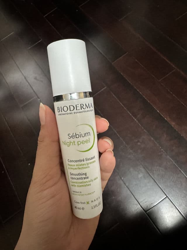 Bioderma Sebium Night Peel review photo by freebiesincanada