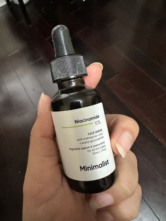 Minimalist Niacinamide 10% review photo by freebiesincanada