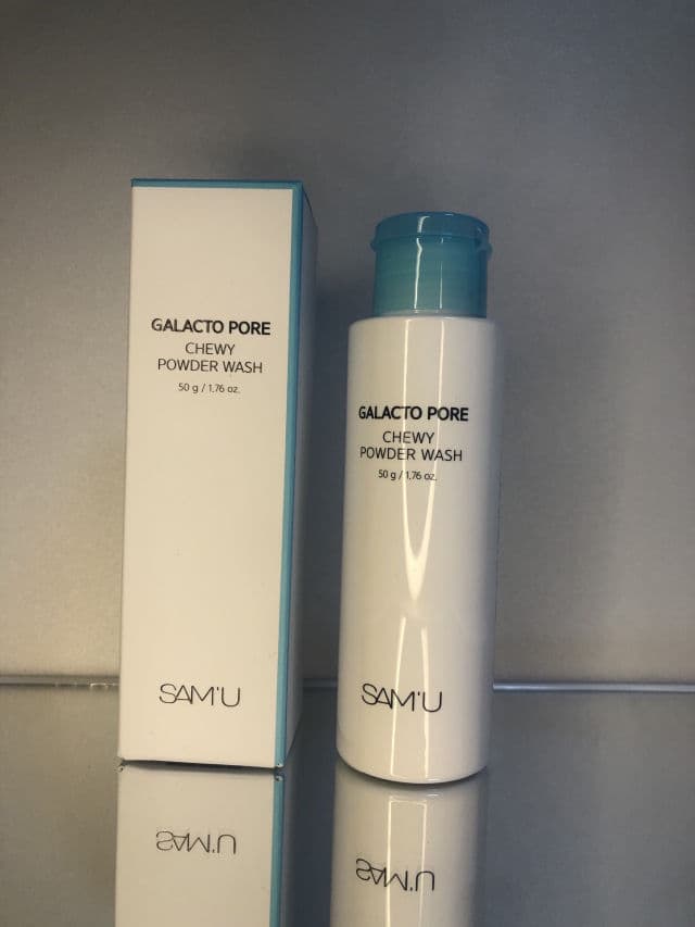 SAM'U Galacto Pore Chewy Powder Wash review photo by Yumin