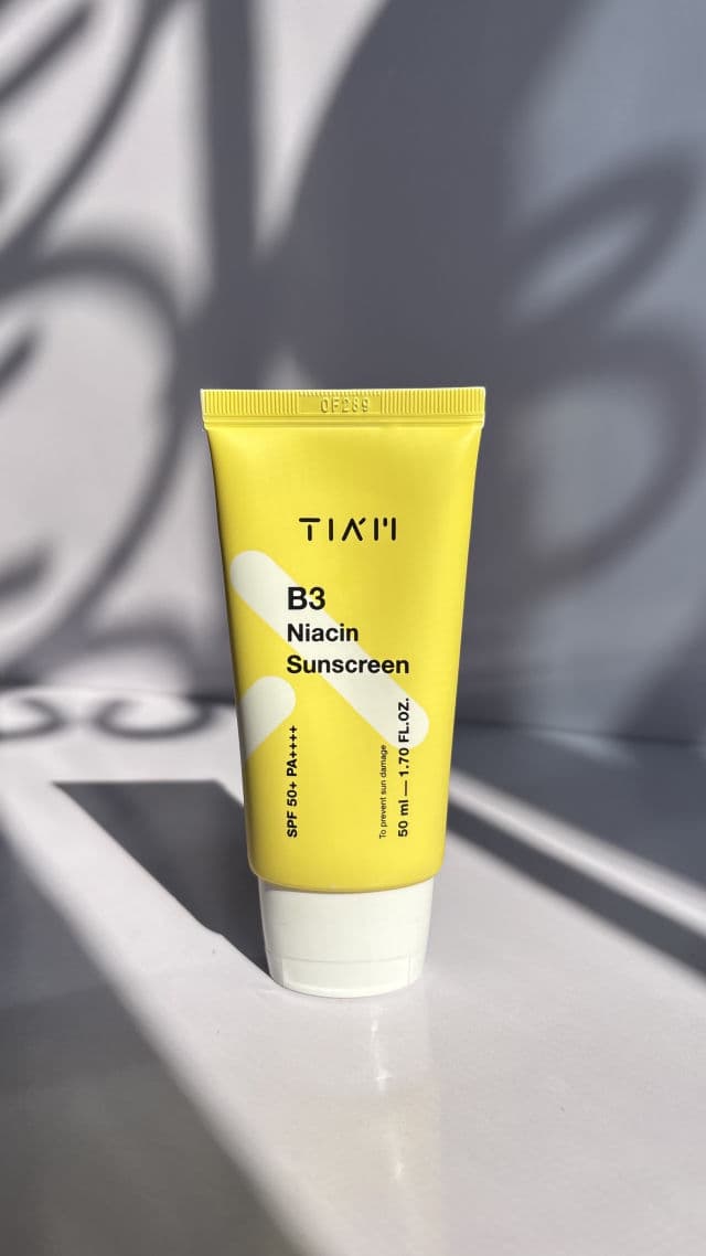 TIAM B3 Niacin Sunscreen SPF50+ PA++++ review photo by glowwithzanne