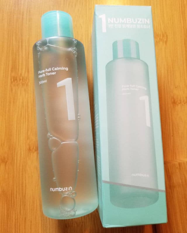 numbuzin No.1 Pure-full Calming Herb Toner review photo by BellaB