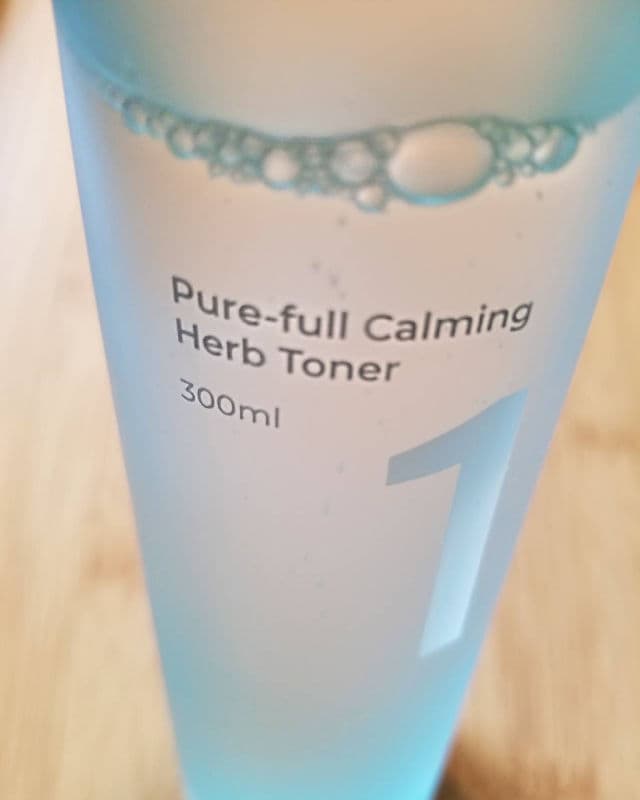 numbuzin No.1 Pure-full Calming Herb Toner review photo by BellaB