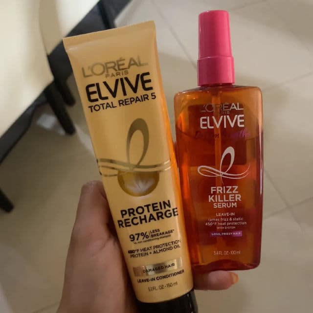L'Oreal Paris Elvive Dream Lengths Frizz Killer Serum  review photo by YisLorenzo