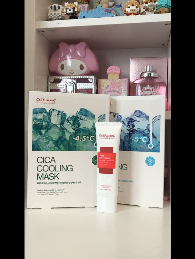 Cell Fusion C Cica Cooling Mask review photo by Emilymymel