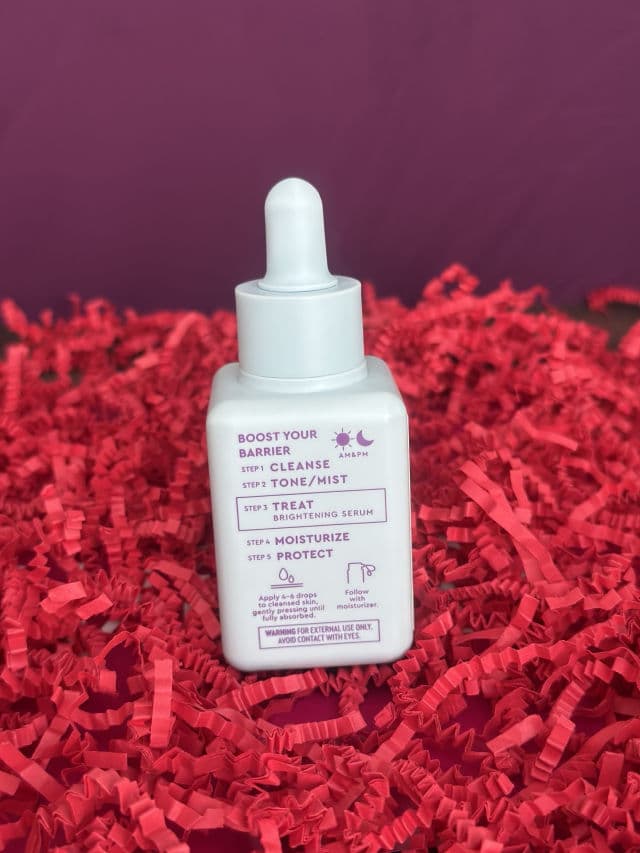 BYOMA Brightening Serum review photo by Israt