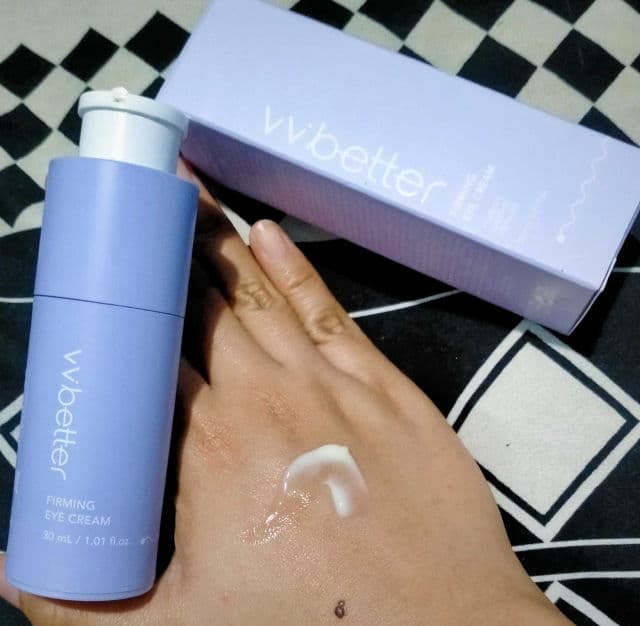 VVBETTER Firming Eye Cream review photo by Skyline
