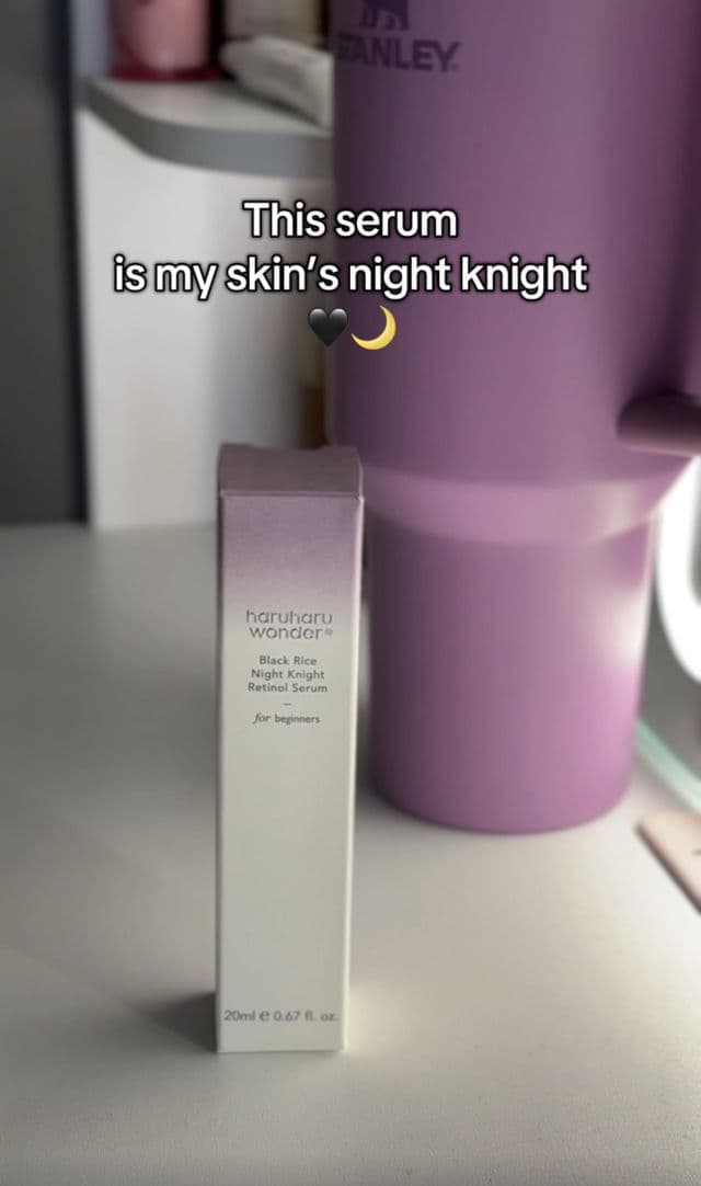 HaruHaru WONDER Black Rice Night Knight Retinol Serum review photo by sorinaa03
