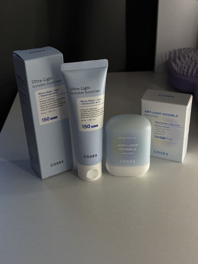 COSRX Ultra-Light Invisible Sunscreen SPF50 PA++++ review photo by sorinaa03
