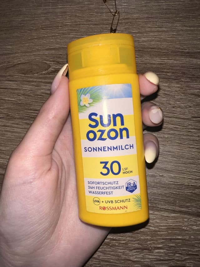 Sunozon Sonnenmilch LSF 30 review photo by eisi