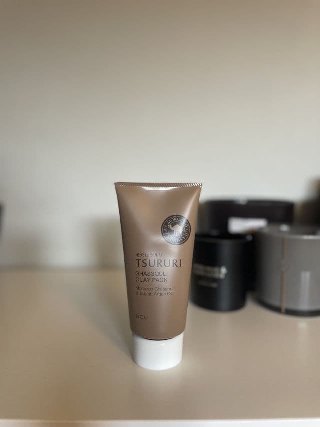 BCL Tsururi Ghassoul Mineral Clay Facial Pack review photo by lotteh