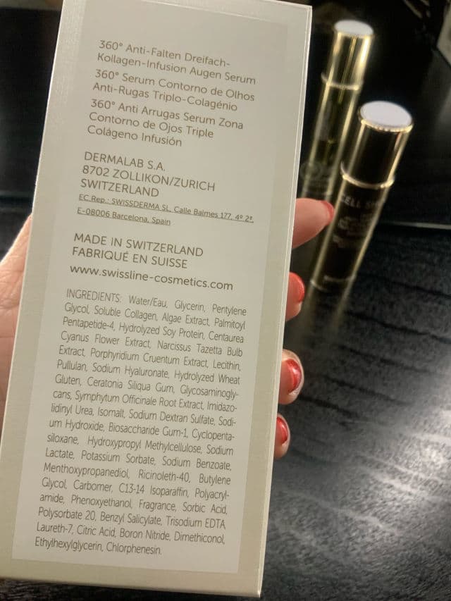 Swiss Line Cell Shock 360° Anti-Wrinkle Eye Zone Serum review photo by abc1111