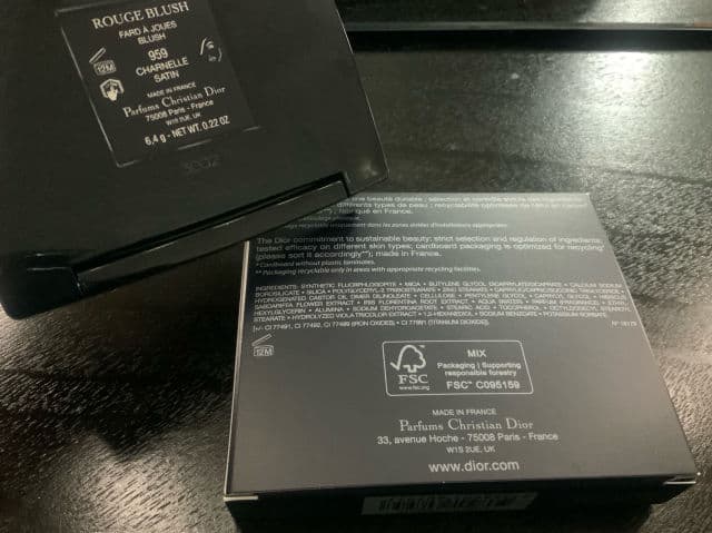 Dior 219 Rose Montaigne Shimmer review photo by abc1111