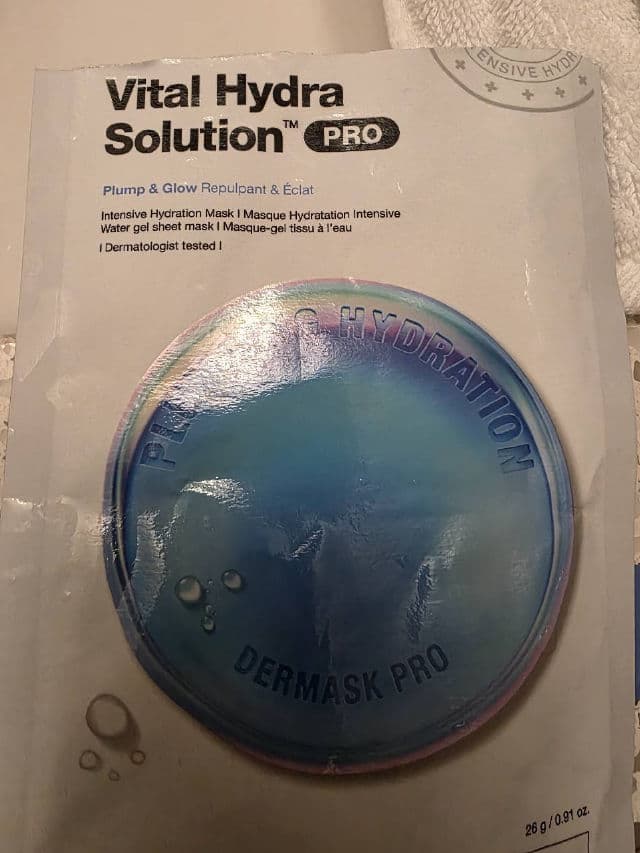 Dr. Jart+ Dermask Vital Hydra Solution Deep Hydration Sheet Mask review photo by sadafmm