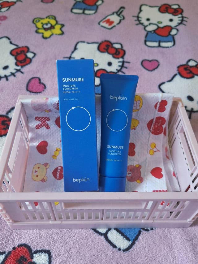 Beplain Sunmuse Moisture Sunscreen SPF50+ PA++++ review photo by kristyu