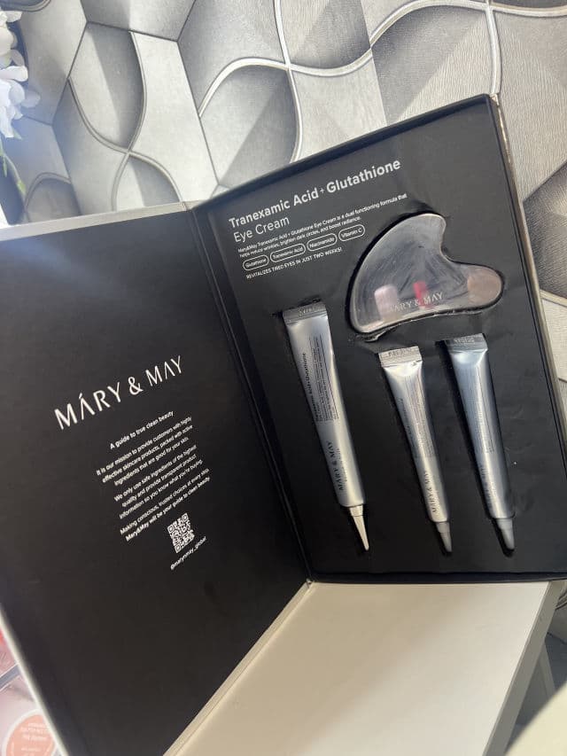 Mary&May Tranexamic Acid+ Glutathion Eye Cream review photo by PickyAnaB