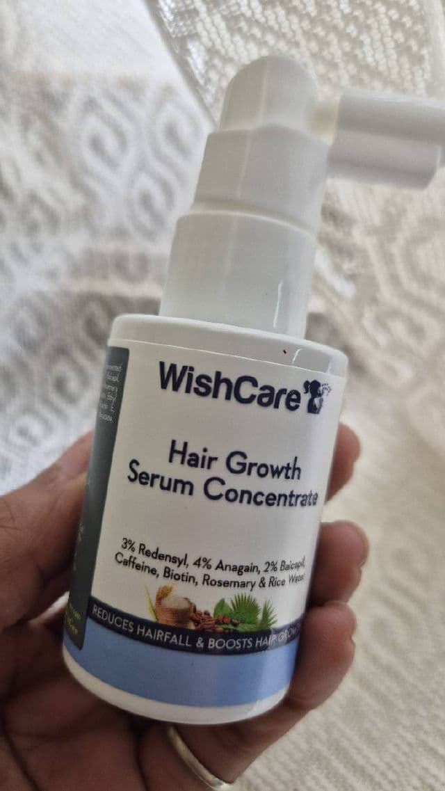 WishCare Hair Growth Serum Concentrate review photo by OLLY
