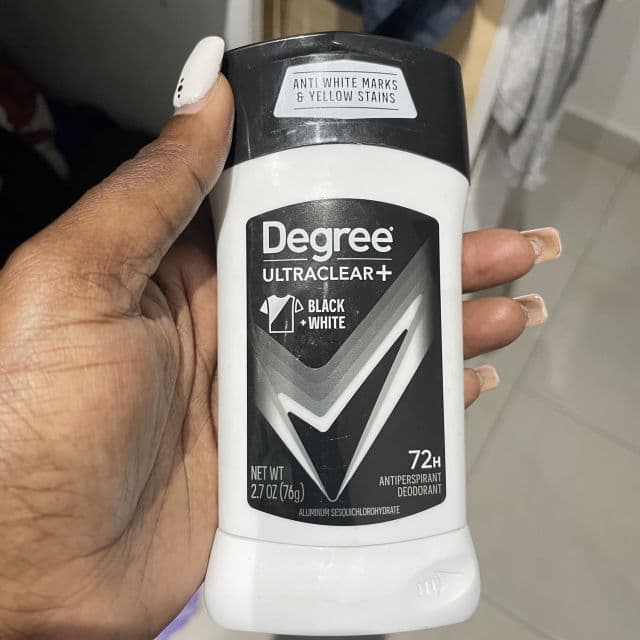 Degree UltraClear Black+White Antiperspirant Deodorant Stick review photo by Adaorah