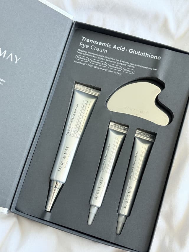 Mary&May Glutathione Eye Cream Kit review photo by cinnamieroll