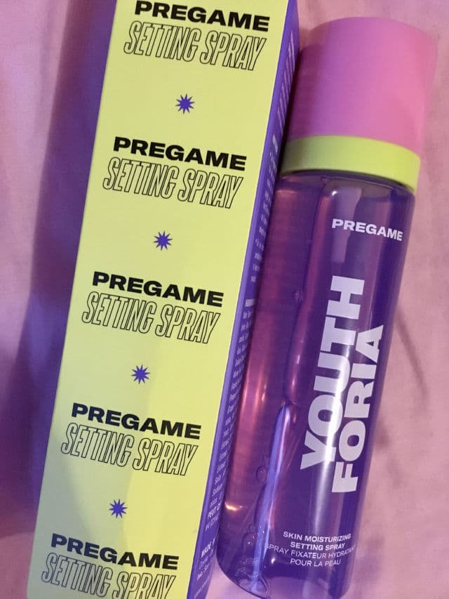 Youthforia Pregame Setting Spray review photo by moonlite