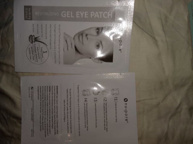 Nu-Pore Revitalizing Gel Eye Patch review photo by moonlite