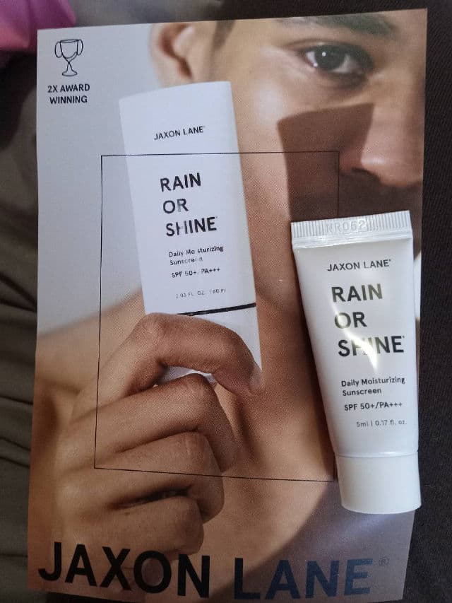 Jaxon Lane Rain Or Shine - Daily Moisturizing Sunscreen SPF 50+ /PA+++ review photo by moonlite