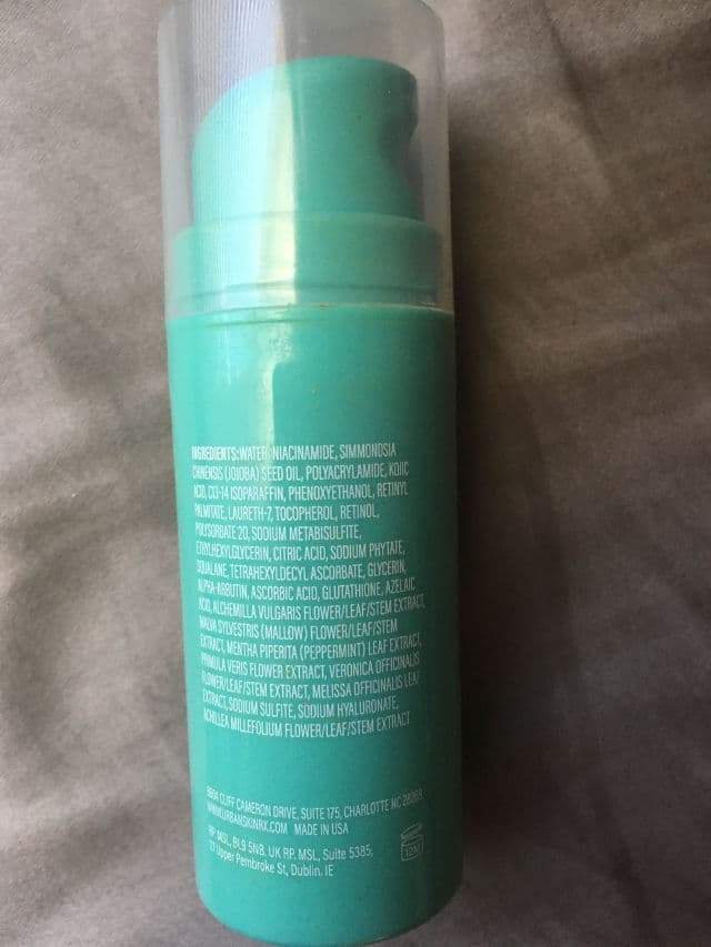 Urban Skin Rx Retinol Rapid Repair & Dark Spot Treatment review photo by moonlite