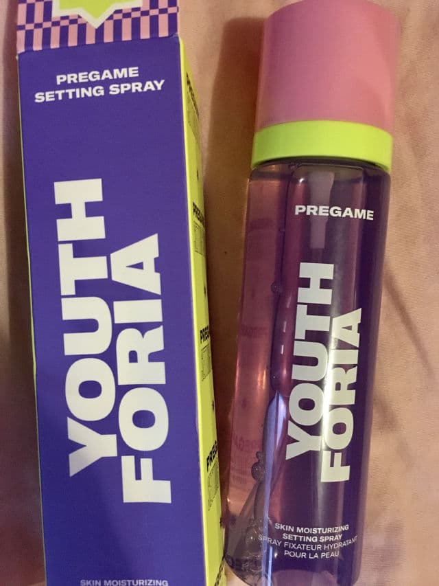 Youthforia Pregame Setting Spray review photo by moonlite
