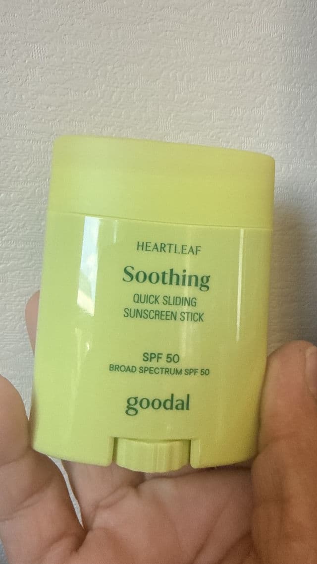 GOODAL Heartleaf Soothing Quick Sliding Sun Stick SPF 50+ PA++++ review photo by aneliberdeja
