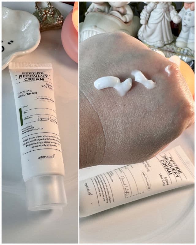 Oganacell Peptide Recovery Cream review photo by freshmochiskin