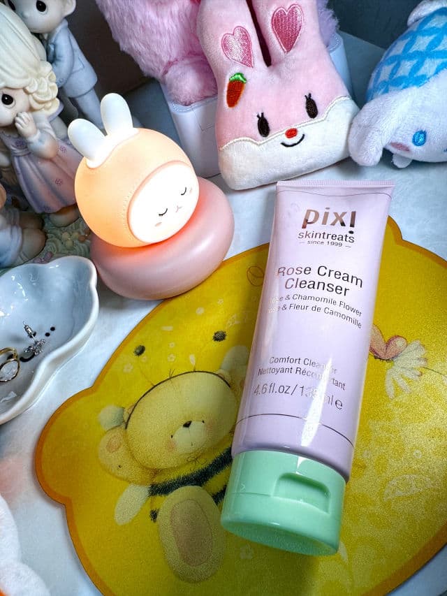 Pixi Rose Cream Cleanser review photo by freshmochiskin