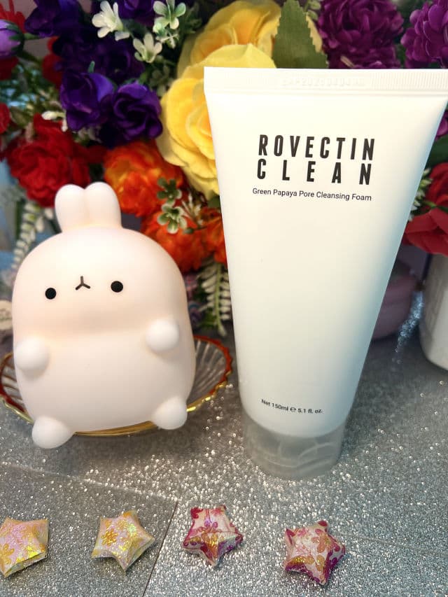 Rovectin Clean Green Papaya Pore Cleansing Foam review photo by freshmochiskin