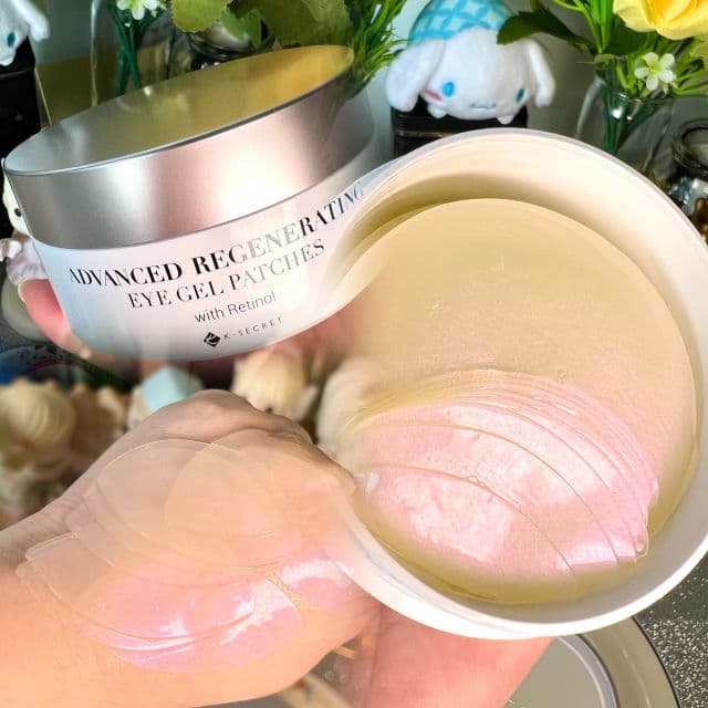 K-Secret Advanced Regenerating Eye Gel Patches (Retinol) review photo by freshmochiskin