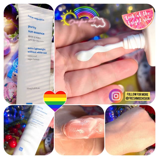 Purity Sun Essence SPF50+ PA++++ product review