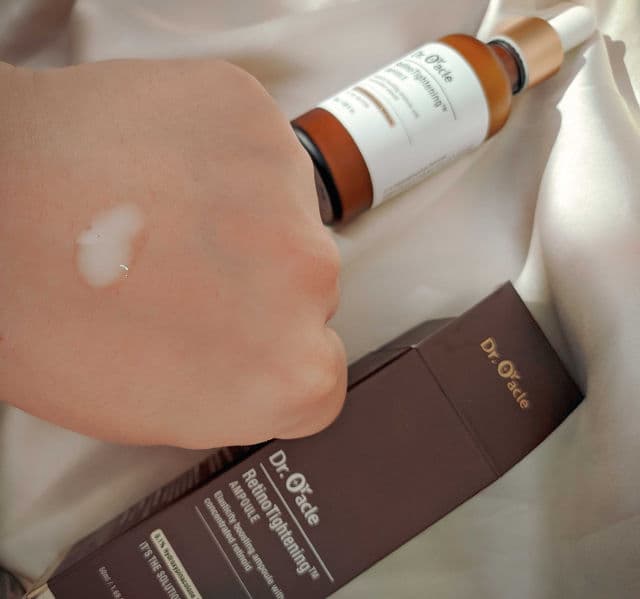 DR. ORACLE RetinoTightening Ampoule review photo by Skinflynest