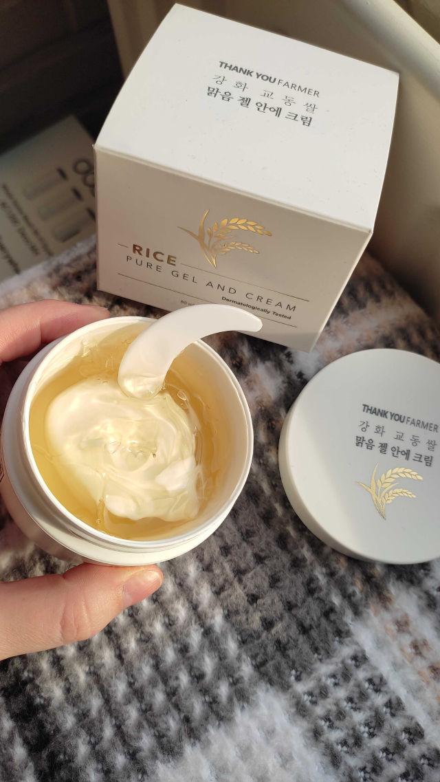 Rice Pure Gel and Cream product review