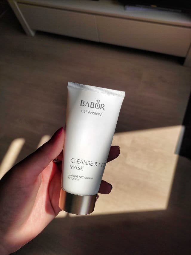 Babor Cleansing Cleanse & Peel Mask review photo by skincareandcaro