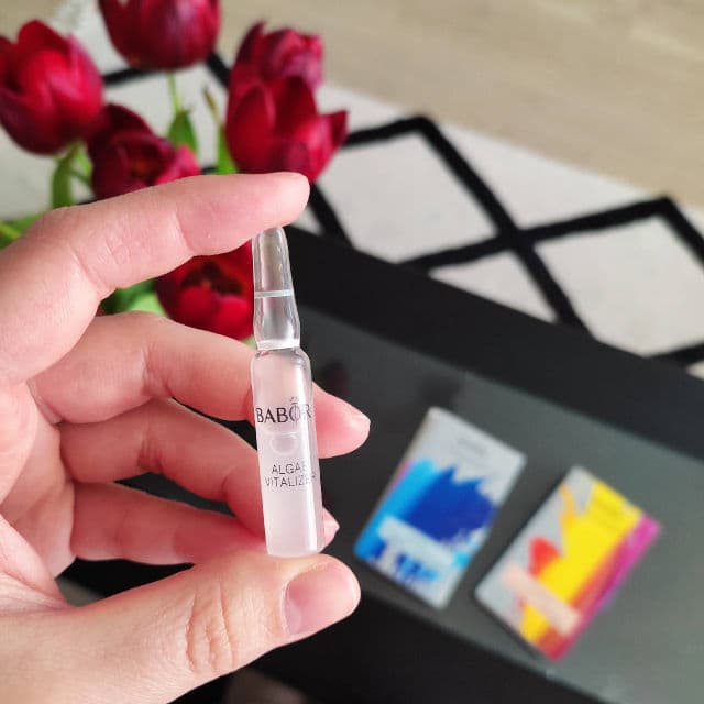 Babor Algae Vitalizer Ampoule Concentrate review photo by skincareandcaro